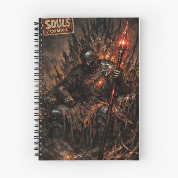 Item preview, Exiled Knight of Cinders - Soulsborne Boss Fanart designed and sold by bapupa.
