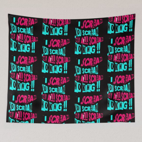 Item preview, I Scream You Scream We All Scream No King– Anti-Authoritarian T-shirt designed and sold by ViviWyco.