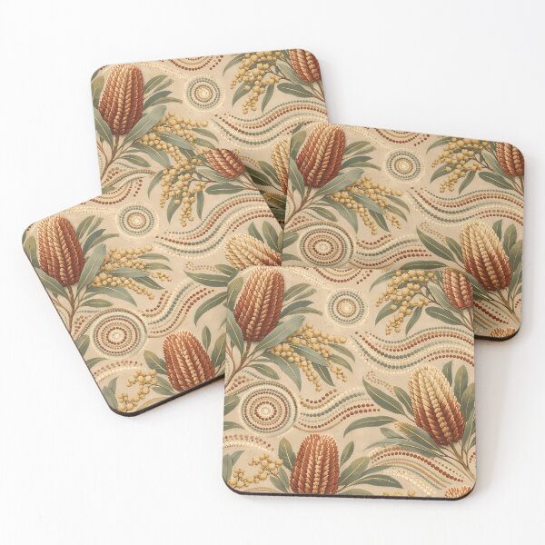 Item preview, Earthy Botanical Harmony Pattern designed and sold by aminz4.