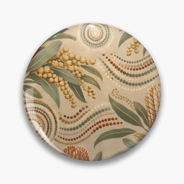 Item preview, Earthy Botanical Harmony Pattern designed and sold by aminz4.