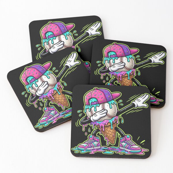 Item preview, Dripping Baseball Drip Boys Ice Cream Drip Baseball Sport designed and sold by CF_VintageDesign.