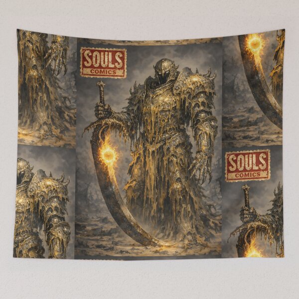 Item preview, The Melted Sentinel - Soulsborne Boss Fanart designed and sold by bapupa.