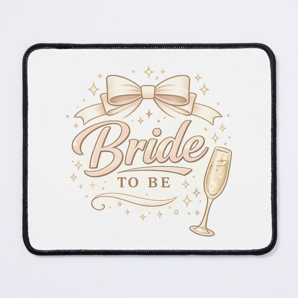 Item preview, Bride To Be Bow Champagne Bridal Shower Shirt designed and sold by CLOUTKULT.