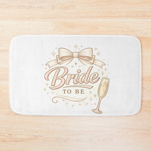 Item preview, Bride To Be Bow Champagne Bridal Shower Shirt designed and sold by CLOUTKULT.