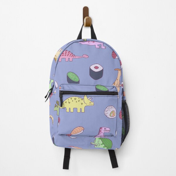 Item preview, Dinosaurs and Sushi - blue grey designed and sold by dragonpigeons.
