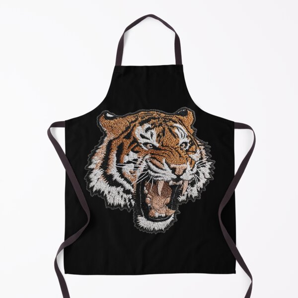 Item preview, Roaring Tiger Patch Embroidery Fabric Stitched Patch designed and sold by HappyPatchClub.