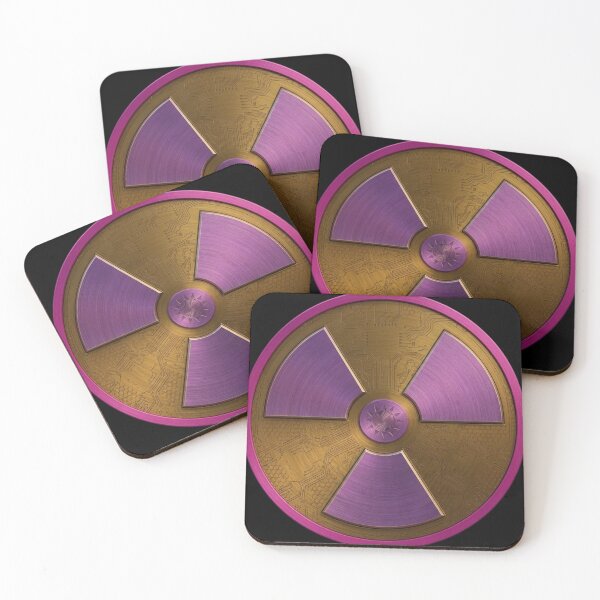 Item preview, Nuclear radiation nuke metal logo designed and sold by unionpride.