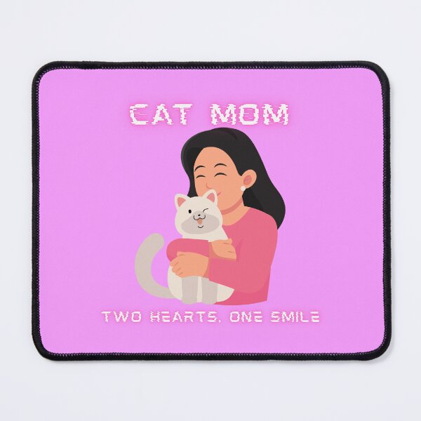 Item preview, Cat Mom Illustration– Cute Cat Lover Gift - Cat Mom Design designed and sold by COZY NEST.