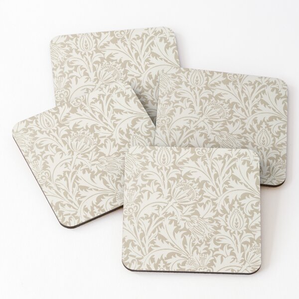 Aperçu de l'œuvre Motif de chardon de William Morris créée et vendue par maniacfitness.