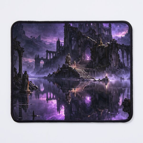 Item preview, Sunken Cathedral of Stars - Soulsborne Landscape designed and sold by bapupa.