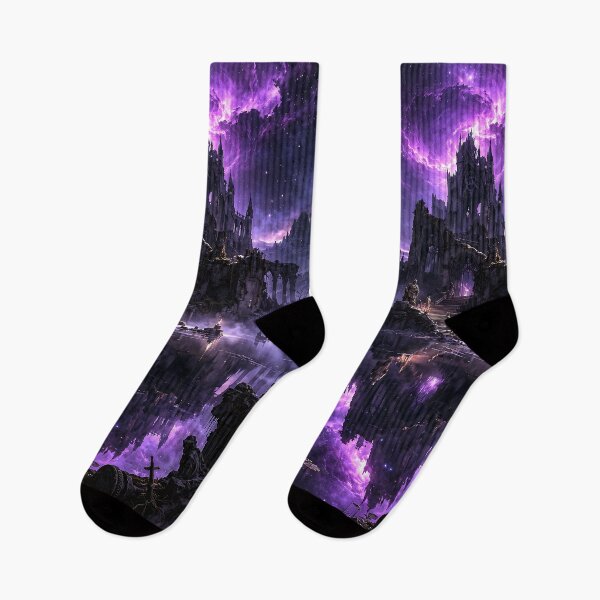 Item preview, Sunken Cathedral of Stars - Soulsborne Landscape designed and sold by bapupa.