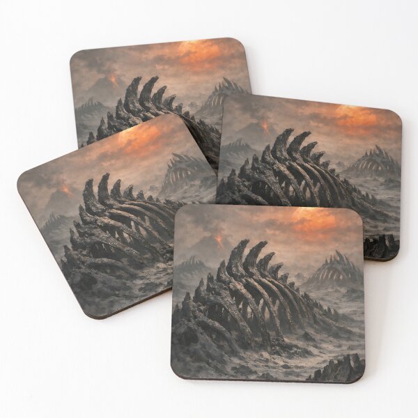 Item preview, The Ash-Choked Valley - Soulsborne Landscape designed and sold by bapupa.