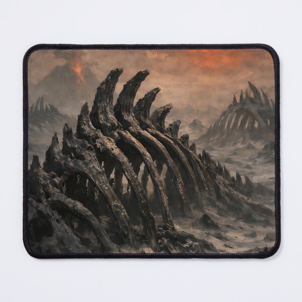 Item preview, The Ash-Choked Valley - Soulsborne Landscape designed and sold by bapupa.