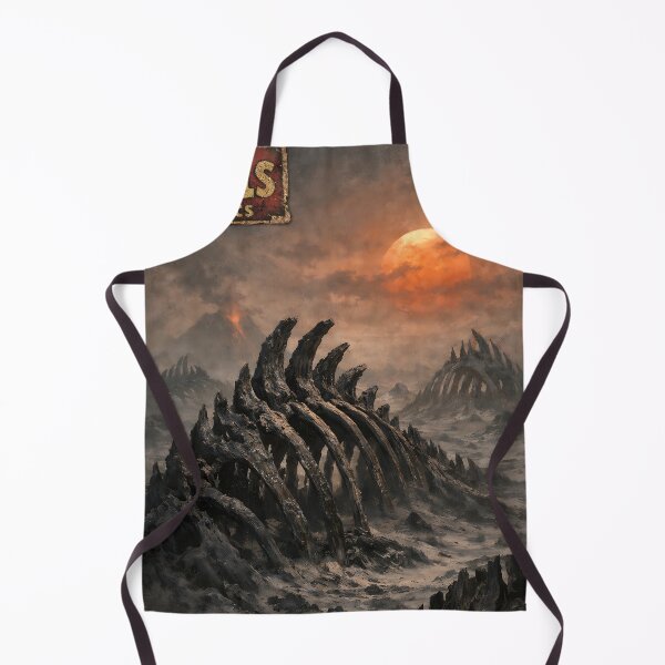 Item preview, The Ash-Choked Valley - Soulsborne Landscape designed and sold by bapupa.