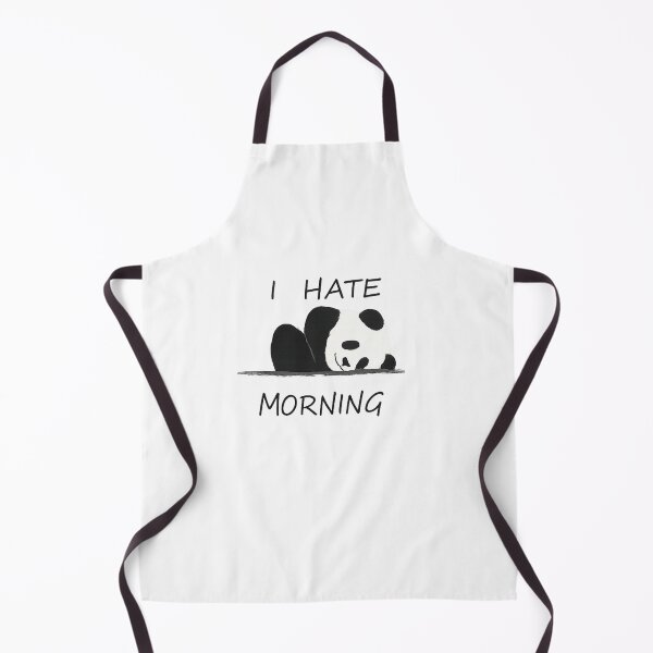 Item preview, I Hate Morning Panda... designed and sold by MR.SINGH_CREATE.