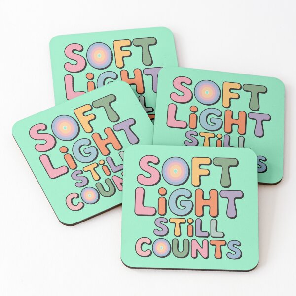 Item preview, Soft Light Still Counts – Minimal Healing Dot Design designed and sold by ُEldalal-Design.