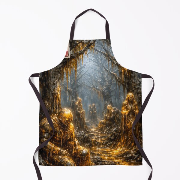 Item preview, The Gilded Rot Forest - Soulsborne Landscape designed and sold by bapupa.