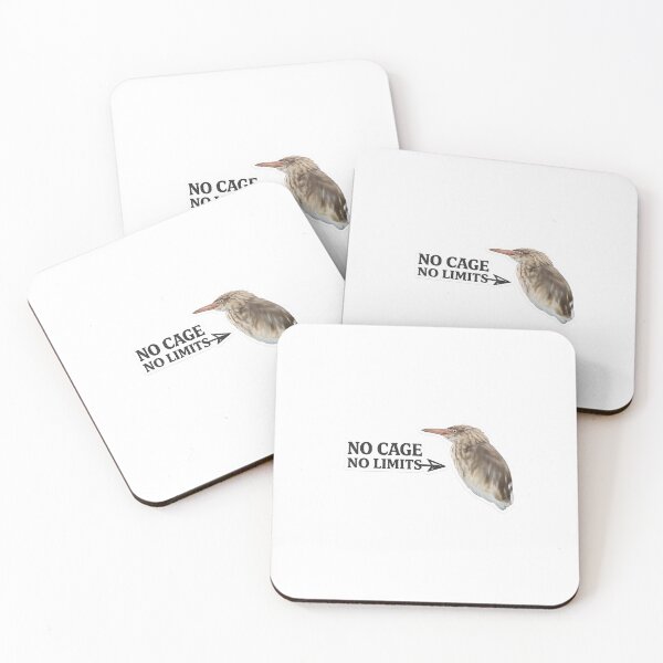 Item preview, No Cage No Limits Bird | Freedom Wildlife Design designed and sold by Babadesign48.