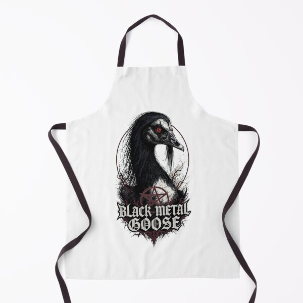 Item preview, Black Metal Goose - Dark Aesthetic Bird Logo designed and sold by NexKris.