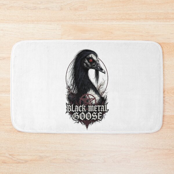 Item preview, Black Metal Goose - Dark Aesthetic Bird Logo designed and sold by NexKris.