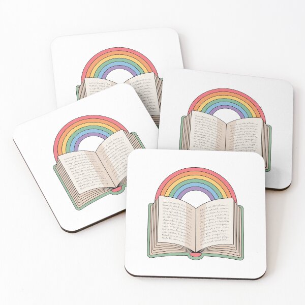 Item preview, Reading Rainbow Aesthetic Book Lover designed and sold by Love Between Pages.