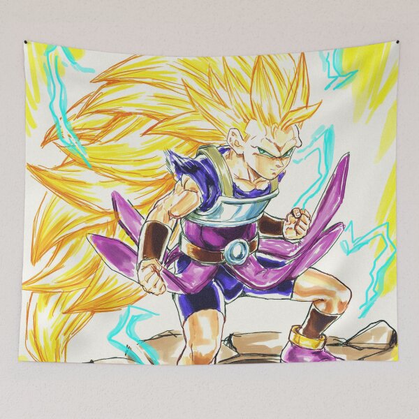 Item preview, Going SSJ3- Cabba! designed and sold by markclarkii.
