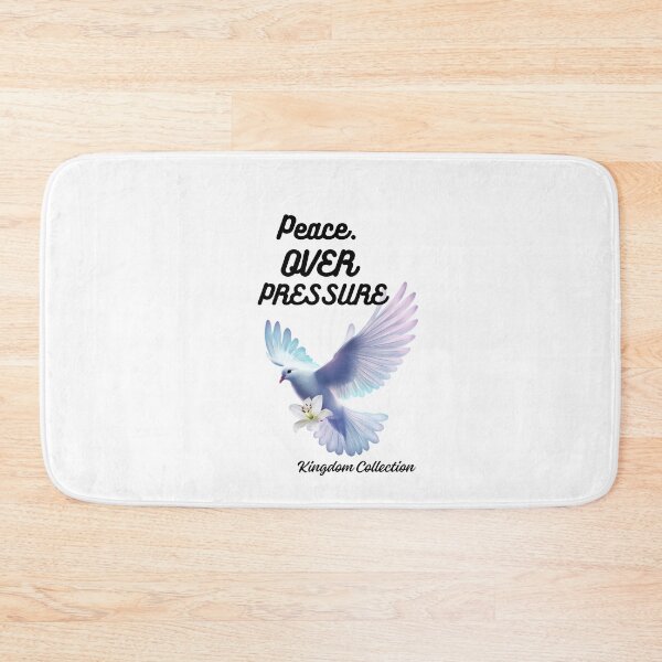 Item preview, Watercolor Dove Christian Tee| Peace over Pressure| Faith Anxiety shirt designed and sold by kingdom collection.
