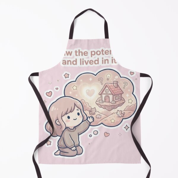 Item preview, I Saw The Potential And Lived In It Kawaii Design designed and sold by DesignNovaCo.