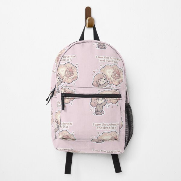 Item preview, I Saw The Potential And Lived In It Kawaii Design designed and sold by DesignNovaCo.