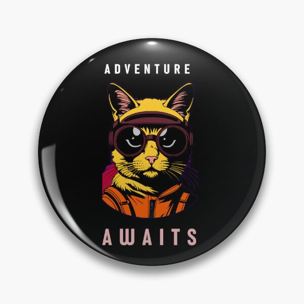 Item preview, Adventure Awaits Future Cat Explorer Aesthetic designed and sold by Quotable Gear.