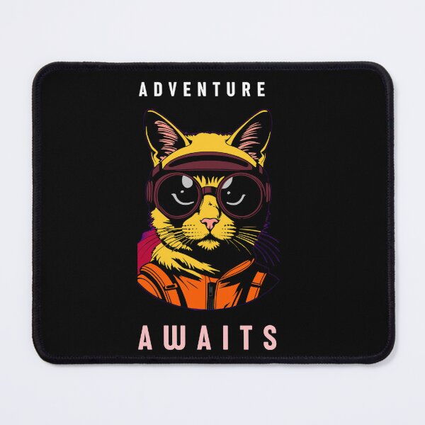 Item preview, Adventure Awaits Future Cat Explorer Aesthetic designed and sold by Quotable Gear.