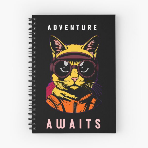 Item preview, Adventure Awaits Future Cat Explorer Aesthetic designed and sold by Quotable Gear.
