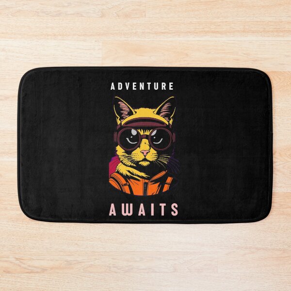 Item preview, Adventure Awaits Future Cat Explorer Aesthetic designed and sold by Quotable Gear.