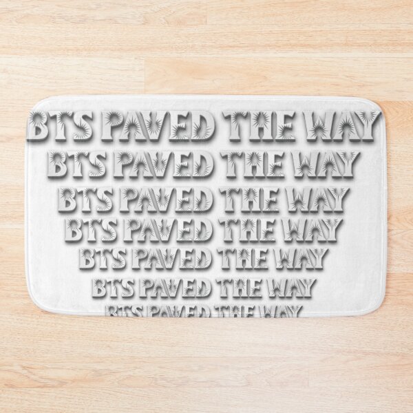 Item preview, BTS Paved The Way Statement Design designed and sold by ARMYPLUGCO.