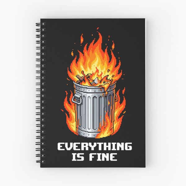 Item preview, Retro Pixel Dumpster Fire - Chaotic Hot Mess Tee designed and sold by artistastshirt.