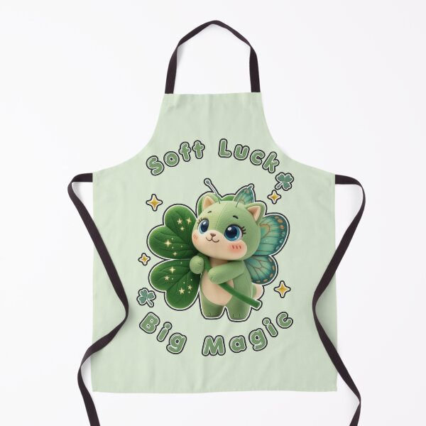 Item preview, Caterfly Magic Soft Luck Aesthetic Cat designed and sold by CloudyCatArt.