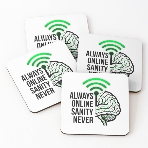 Item preview, Always Online designed and sold by DeadlyWhisper.