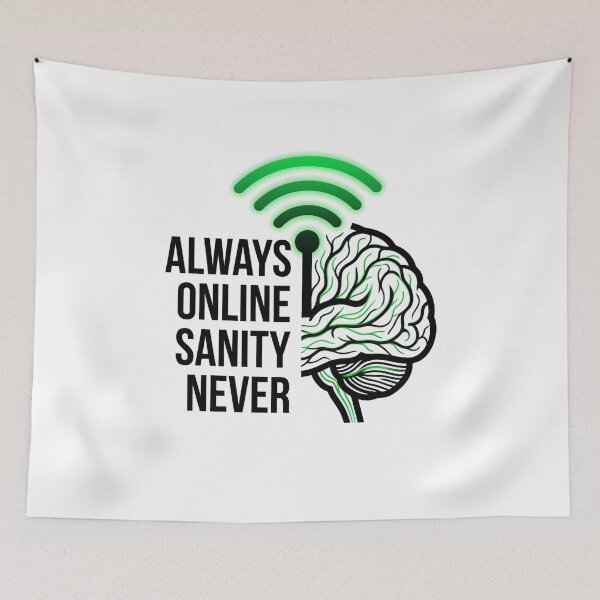Item preview, Always Online designed and sold by DeadlyWhisper.