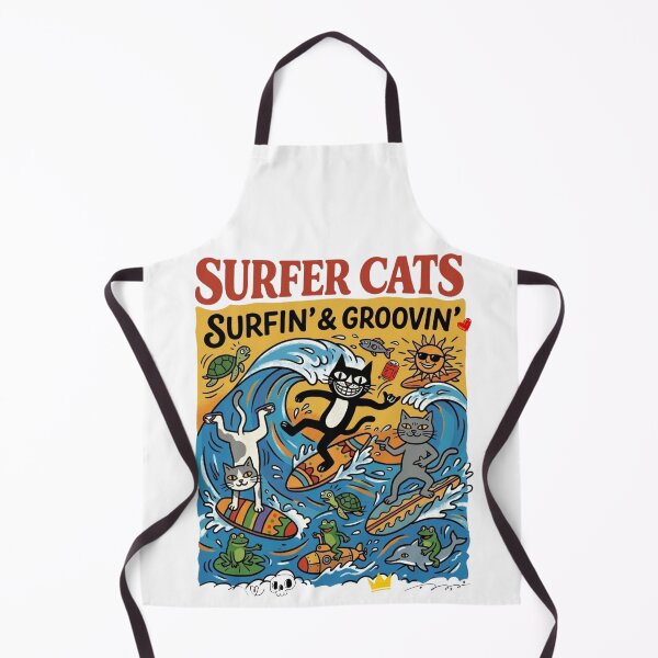 Item preview, Feline tha wave designed and sold by taratyanprint.