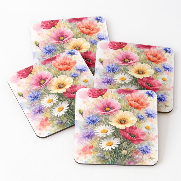 Item preview, Colorful Bouquet of Wildflowers designed and sold by cuprum.