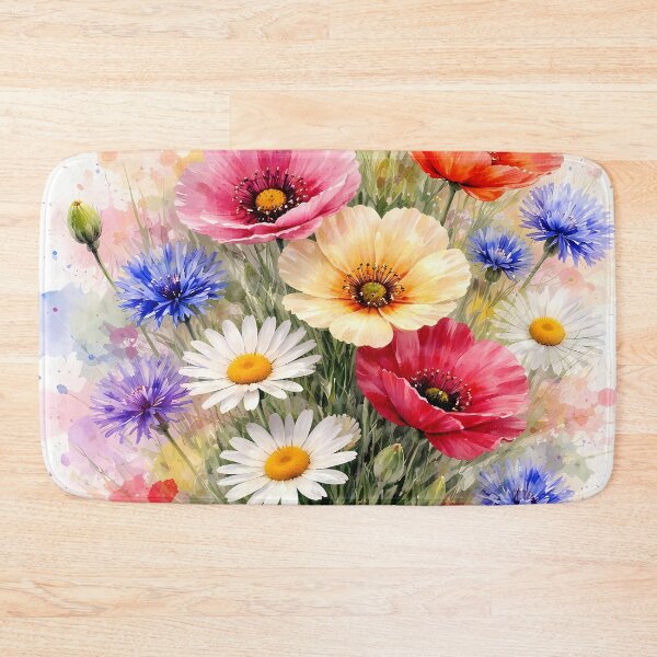 Item preview, Colorful Bouquet of Wildflowers designed and sold by cuprum.