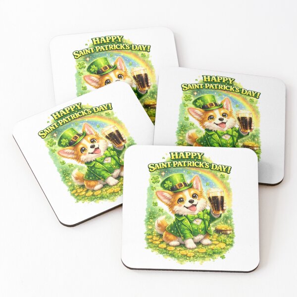Item preview, Happy Saint Patricks Day! designed and sold by BluebubbleTeashop.