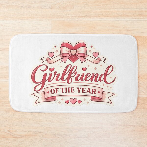 Item preview, Girlfriend Of The Year Cute Coquette Bow Gift designed and sold by CLOUTKULT.