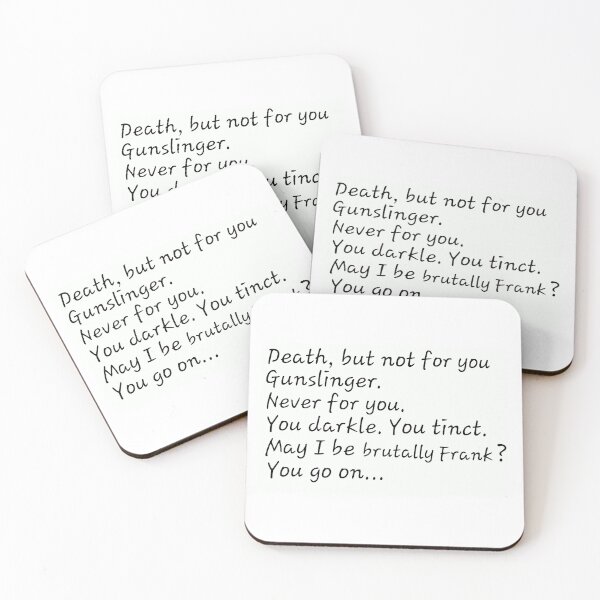 Item preview, The Dark Tower Quote  designed and sold by Chad's Fresh Art.
