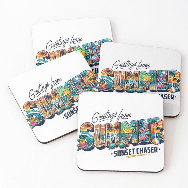 Item preview, Greetings from Summer – Sunset Chaser designed and sold by ZenvyraLab.