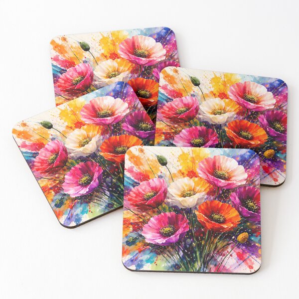 Item preview, Vibrant Flower Bouquet designed and sold by cuprum.
