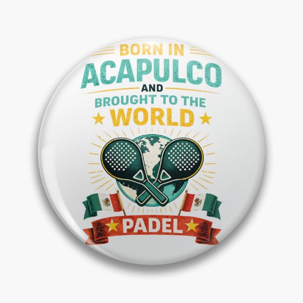 Item preview, Padel is Born in Acapulco designed and sold by Myōhō Print Co..
