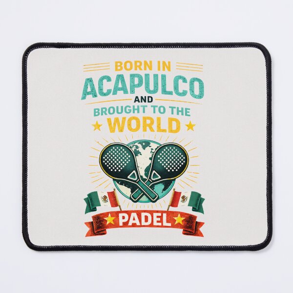 Item preview, Padel is Born in Acapulco designed and sold by Myōhō Print Co..