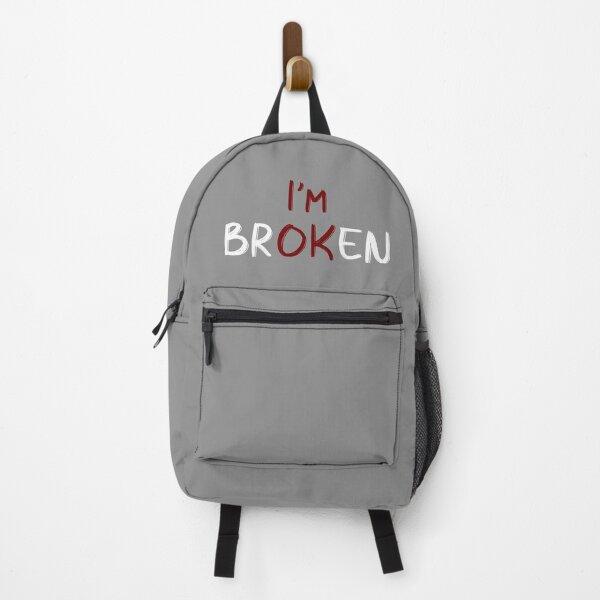 Item preview, I'm Broken Ok White designed and sold by QukiDesign.
