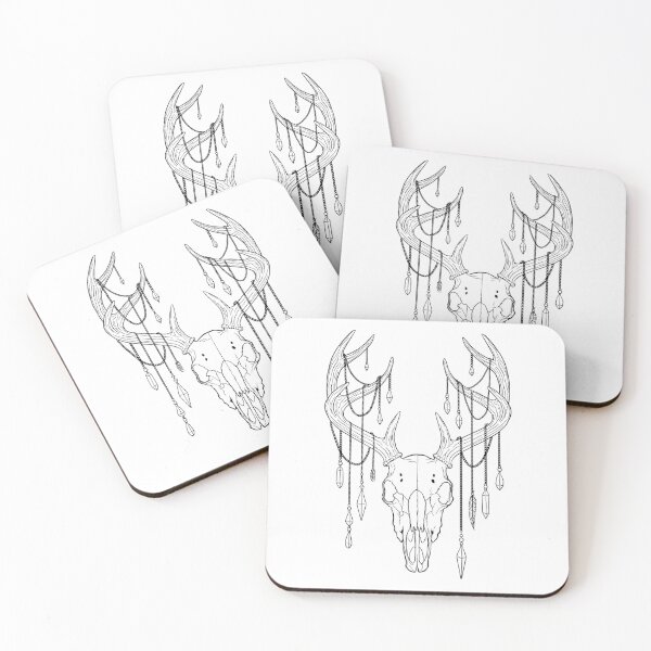 Item preview, Stag antlers with crystals designed and sold by Schmidsi.